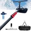 3.6-10.8 M Window Cleaning Pole/Water Fed Telescopic Brush/Extendable Cleaner Conservatory Roof/Squeegee/Soap Dispenser (5.4M) view 1