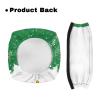 Luarisgur Christmas Tree Gift Universal Rollator Walker Seat and Backrest Covers Set of 2 Easy to Install Rollator Seat Cushion Back Bar Cover Set for Senior and Adults Christmas Decorations view 3