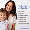Autobrush Fluoride-Free Foaming Toothpaste for Kids, Strawberry Flavor, Whitening & Deep Cleaning, Travel Friendly, Anti-Cavity (Pack of 2) view 4