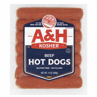 A&H Beef Frankfurters 14 oz