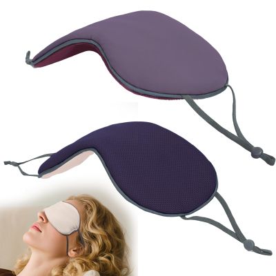 Sleep Mask 2pack,Sleep Eye Mask for Side Sleeper,Double Side Design,One Warm,One Cool,Zero Eye Pressure 3D Sleeping Mask,Eyes Covers for Sleeping,Blindfold Eyes Covers for Women Men