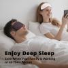 Sleep Mask 2pack,Sleep Eye Mask for Side Sleeper,Double Side Design,One Warm,One Cool,Zero Eye Pressure 3D Sleeping Mask,Eyes Covers for Sleeping,Blindfold Eyes Covers for Women Men view 2