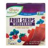 1 Pack -NON-GMO Wildberry Fruit Strips 21 Count Value Pack (10.5 oz / 294g) Soft & Chewy Real Fruit Snack Bars, Gluten-Free, Vegan, Lunchbox Friendly, Healthy On-the-Go Snack view 1