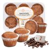 Low Carb Cappuccino Muffins 12 Pcs (2-Pack) by Carb-o-licious- Delicious Keto Mini Muffins with Only 2 Net Carbs, 9g Protein - Sugar Free Cupcake Style Healthy Snack Made, Almond Flour, Low-Carb Treat view 1
