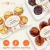 Low Carb Marble Muffins 12 Pcs (2-Pack) by Carb-o-licious - Delicious Keto Mini Muffins with Only 2 Net Carbs, 9g Protein - Sugar Free Cupcake Style Healthy Snack Made, Almond Flour, Low-Carb Treat view 4