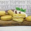 Yuca/Cassava Arepa Mini 100% Real Yuca (Cassava) dought white cheese Pre-cooked - 60ct view 3