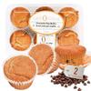 Low Carb Chocolate Chip Muffins 24 Pcs (4-Pack) by Carb-o-licious - Delicious Keto Mini Muffins Only 2 Net Carbs, 9g Protein - Sugar Free Cupcake Style Healthy Snack Made, Almond Flour, Low-Carb Treat view 1