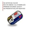 Rudca Food Icelandic Cod Liver - Wild-Caught in Own Oil - 4.27 oz (121g) (Pack of 12) view 4