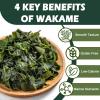 8oz Premium Dried Wakame Seaweed - Sea Vegetable for Miso Soup, Seaweed Salad & Meal Prep, Pre-Cut & Ready-to-Use All-Natural, Gluten-Free view 4