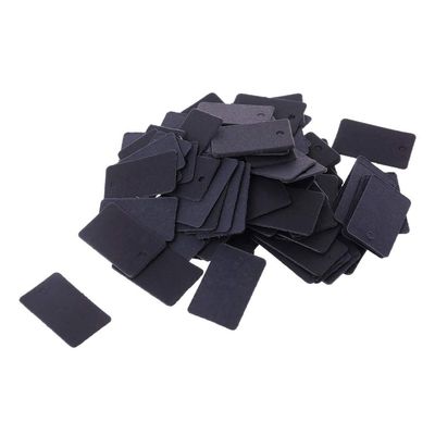 100pcs Kraft Paper Gift Cards Tags Jewelry Labels Tag Craft Decor 2x3.3cm Postcards Bulk