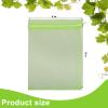 100Pcs 6x8 Inch Fruit Protection Bags with Drawstring, Breathable Mesh Organza Bags for Garden Plants, Birds & Pest Barrier, Green view 3