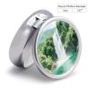 Nutritional Supplement Box Mountain Waterfall Printed Daily Portion Box Portable Three Compartments Suitable for Travel and Commuting view 2