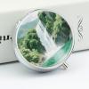 Nutritional Supplement Box Mountain Waterfall Printed Daily Portion Box Portable Three Compartments Suitable for Travel and Commuting view 4