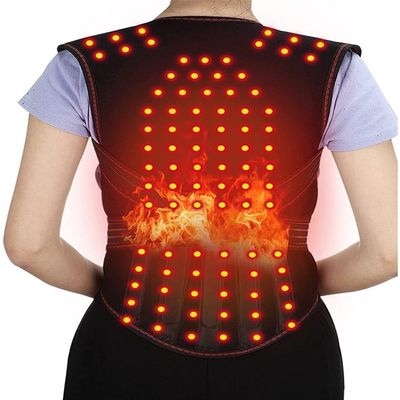 108pcs Magnets Self-Heating Corrector Waist Back Brace Vest - Lumbar Belt with Spine, Shoulder, Neck Correction for Men & Woman