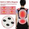 108pcs Magnets Self-Heating Corrector Waist Back Brace Vest - Lumbar Belt with Spine, Shoulder, Neck Correction for Men & Woman view 4