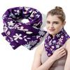 Heating pad for Neck Shoulders and Back Microwavable Machine Washable 27x5 Microwave Rice Bag for Heat Therapy Reusable Hot Pack for Muscle Cramps Moist Warm Bean Bag for Pain Relief Levender Scented view 1