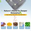Heating pad for Neck Shoulders and Back Microwavable Machine Washable 27x5 Microwave Rice Bag for Heat Therapy Reusable Hot Pack for Muscle Cramps Moist Warm Bean Bag for Pain Relief Levender Scented view 4