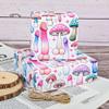 Dtiafu Funny Wrapping Paper Naughty Mushroom Gift Wrapping Paper Bulk Folded Flat Rude Shape for Women Men Adult Husband Wife Holiday Birthday (6 Pack) view 3