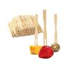 Bamboo Forks 1500 Pcs Bamboo Disposable Fruit Forks - Dessert Cocktail Tableware Set For Food view 1