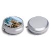 Nutritional Supplement Box Rocky Coast Printed Daily Portion Box Portable Three Compartments Suitable for Travel and Commuting view 3