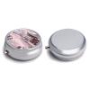 Nutritional Supplement Box Cherry Blossom Garden Printed Daily Portion Box Portable Three Compartments Suitable for Travel and Commuting view 3