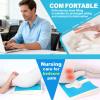 YOOBEBEST Gel Wheelchair Seat Cushion,Bed Sore Cushions for Butt,Memory Foam hemorrhoid Pillow for Chairs,Butt Pillow for Pressure Sore&Ulcer Pain,Sciatica &Coccyx Pain Relief,Washable-Cover(Black) view 3