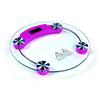 180Kg Body Weighing Scale LCD Digital Bathroom Scale Round Glass Scale Accurate Measurement view 3