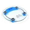 180Kg Body Weighing Scale LCD Digital Bathroom Scale Round Glass Scale Accurate Measurement view 4