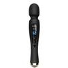 Seritivo Cordless Massager with LCD Display, Personal Massager for Pain Relief, Powerful 12 Massage Modes, Black view 1