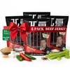 JailHouse Beef Jerky Hot & Spicy | High-Protein Snacks for adults, Gluten-Free Jerky Fuel for Active Lifestyles | Uncut Mob Taste | Your Poker Table Carnivore Snax | The Perfect Gourmet Gift for Men view 1