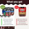 JailHouse Beef Jerky Hot & Spicy | High-Protein Snacks for adults, Gluten-Free Jerky Fuel for Active Lifestyles | Uncut Mob Taste | Your Poker Table Carnivore Snax | The Perfect Gourmet Gift for Men view 3