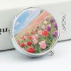 Nutritional Supplement Box Tulip Fields Printed Daily Portion Box Portable Three Compartments Suitable for Travel and Commuting view 4