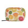 Eyanle Cute Citrus Slices Travel Pill Organizer Case Box Container Weekly Portable Vitamin Medicine Holder Storage Bag with Zipper Removable view 1