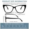 BONCAMOR Blue Light Blocking Progressive Multifocus Reading Glasses for Women Stylish Multifocus Readers with Spring Hinges (4 Mix, 1.5, Diopters) view 2