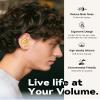 SUPCEAT Ear Plugs for Sleeping - Noise Reduction Soft Silicone Earplugs, 2 Pairs Reusable Hearing Protection Earplugs for Noise Sensitivity,Sleep,Snore,Travel,Sound Reduction Noise Cancelling - Yellow view 3