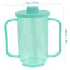 Healvian Choking Elderly Drinking Cup with Inclined Spout Ergonomic Grip Reusable for Bedridden Patients Practical Spill Resistant Water and Soup Cup for Disabled Adults view 2