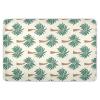 GOODOLD Washable Bed Pad for Incontinence 34" x 52" - Large Reusable Waterproof Mattress Protector with Non-Slip Back for Kids and Adults (Palm Trees Beige) view 1