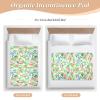 GOODOLD Washable Bed Pad for Incontinence 34" x 52" - Large Reusable Waterproof Mattress Protector with Non-Slip Back for Kids and Adults (Colorful Fish Pattern) view 4