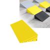 50x38x15cm Plastic Doorways Ramp for Bathroom Steps, Small Threshold Ramps Driveway Curb Ramp, 50x35x14cm Portable Handicap Ramp for Home(Yellow,50x8x2cm) view 1