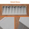 50x38x15cm Plastic Doorways Ramp for Bathroom Steps, Small Threshold Ramps Driveway Curb Ramp, 50x35x14cm Portable Handicap Ramp for Home(Yellow,50x8x2cm) view 3
