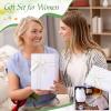 Geiserailie Gifts for Women Thinking of You Set Tea Gifts Set Birthday Basket Party Supplies Include Insulated Tumbler Fuzzy Sock Scented Candle Coaster Filter Sunflower Stirring Stick view 3