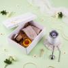 Geiserailie Gifts for Women Thinking of You Set Tea Gifts Set Birthday Basket Party Supplies Include Insulated Tumbler Fuzzy Sock Scented Candle Coaster Filter Sunflower Stirring Stick view 4