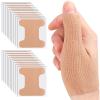 Thumb Support Tape for Arthritis, 20 Pcs Elastic Breathable Thumb Brace Wrap Athletic Tapes, Self Adhesive Thumbs Protecting Strap Finger Guard Patch Precut Kinesiology Tape for Thumb Joint Support view 1