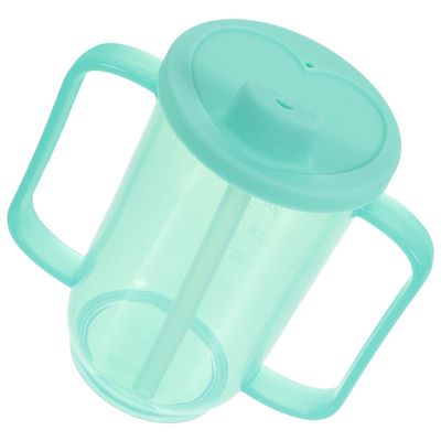 LOLIPPYY Unbreakable Disabled Patient Water Cup with Inclined Mouth for Elderly and Bedridden Lightweight Drinking Cup for Choking Prevention and Easy Hydration