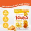 Whisps Cheese Crisps Cheddar Cheese | Protein Chips | Healthy Snacks | Protein Snacks, Gluten Free, High Protein, Low Carb Keto Food (6 Oz, 4 Pack) view 2
