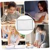 Healvian Full Page Magnifier Bookmark Reading Magnifying Sheet for Adults and Elderly Transparent Card for Reading Measuring Observing Books and Prints view 2