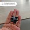 Merkaba Crystal - 0.75 Inches Metaphysical Merkaba Star for Meditation - Energetic Tetrahedron Crystal and Healing Stones for Spiritual Growth and Healing(Obsidian) view 4