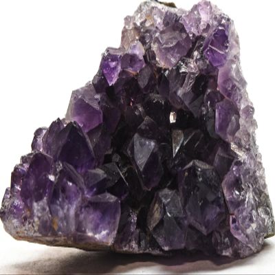 100g 2.4" Deep Purple Amethyst Cluster Rough Natural Sparkling Collectible Gemstone Quartz Crystal Mineral Geode - Uruguay