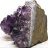 100g 2.4" Deep Purple Amethyst Cluster Rough Natural Sparkling Collectible Gemstone Quartz Crystal Mineral Geode - Uruguay view 3