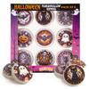 Halloween Marshmallow Toppers, Perfect Hot Cocoa Toppings or Dessert Decorating Candy, Assorted Festive Designs, 9 Count view 1